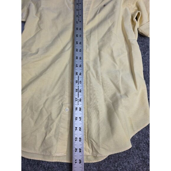 Ralph Lauren Mens XS Short-Sleeve Button-Up Shirts Yellow & Blue Lot Of 2 Cotton - Picture 4 of 7